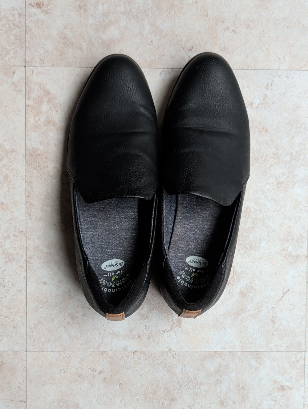 Dr. Scholl's Black Slip-On Casual Loafers